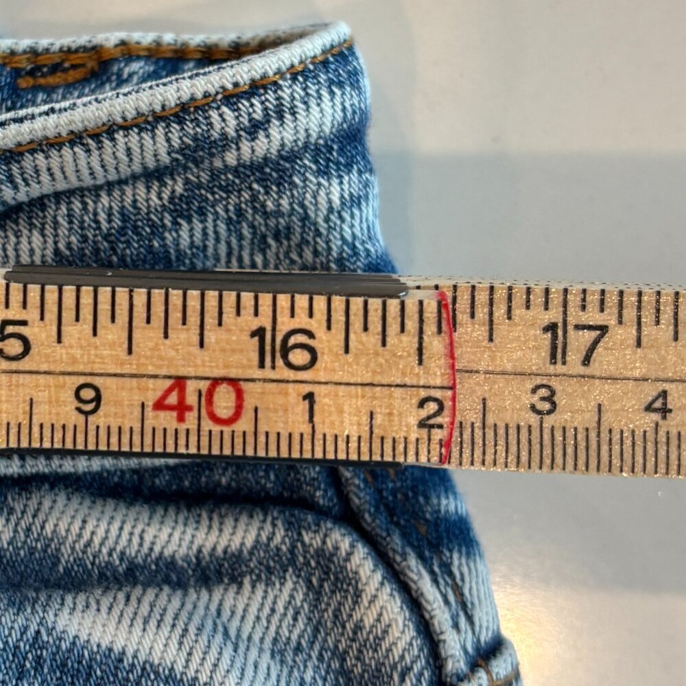 Judy Blue's acid wash, very 80's pair of jeans. Size 14
